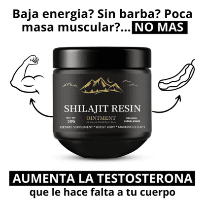 ¡50% HOY! Shilajit 100% Resina Pura - Aumenta tu testosterona y libido ahora!