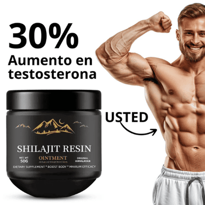 ¡50% HOY! Shilajit 100% Resina Pura - Aumenta tu testosterona y libido ahora!