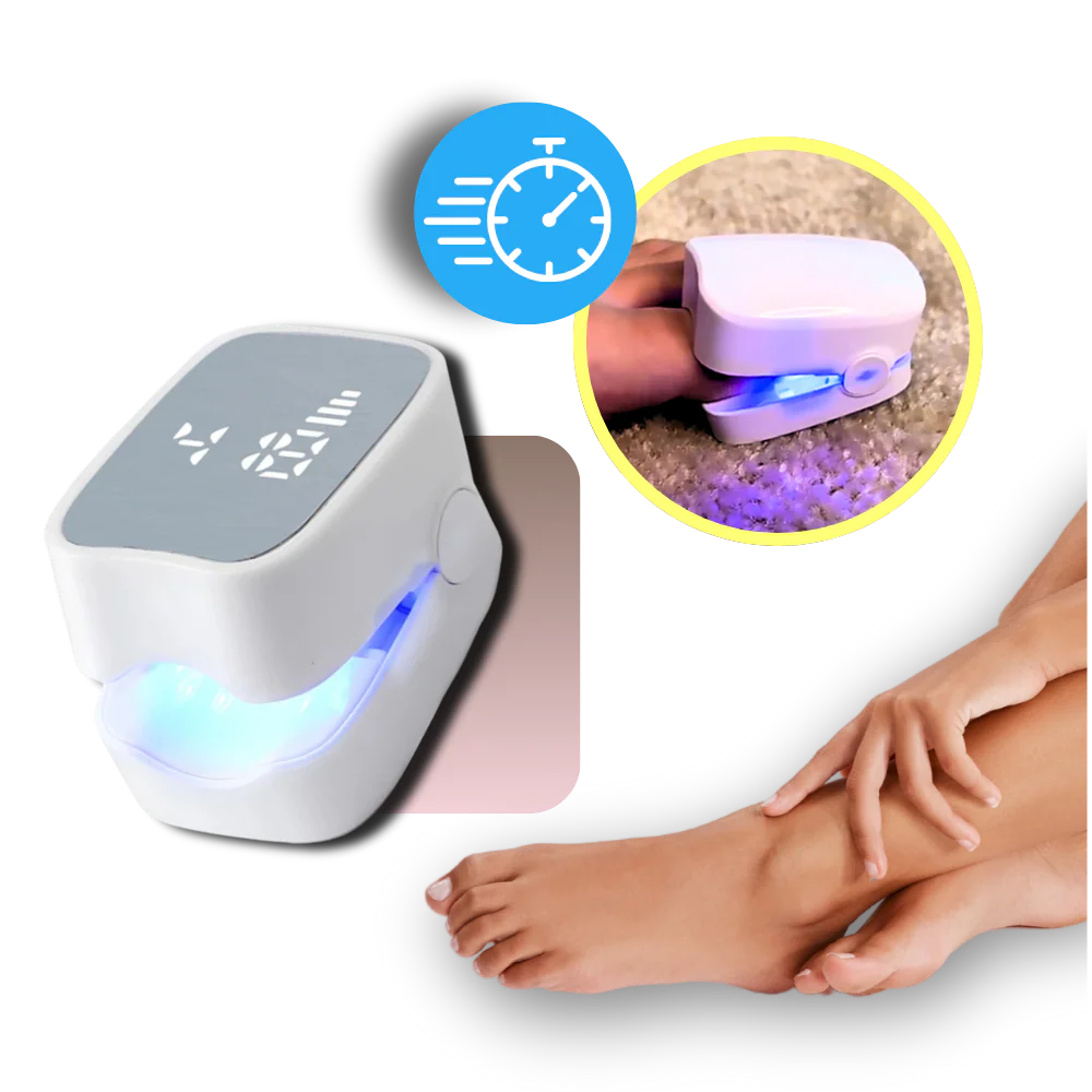 1X2 ¡COMPRA 1 Y LLÉVATE 2 HOY! Tratamiento Láser LED para uñas ¡ÚLTIMAS UNIDADES!