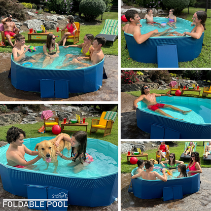 ¡ÚLTIMO DÍA DE OFERTA! Piscina Foldable Pool 130x90x50cm ¡ÚLTIMAS 12 UNIDADES!